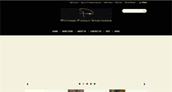 Desktop Screenshot of pittorefamilyvineyards.com